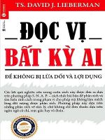 Đọc Vị Bất Kỳ Ai